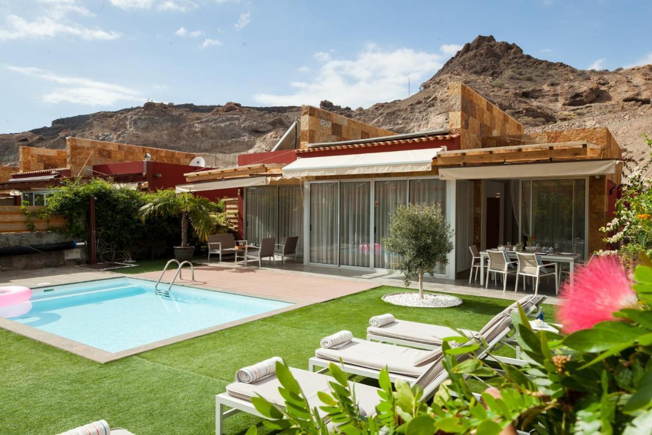 Elle Ocean Villa Gran Canaria Heated Pool Wifi Amadores Luaran gambar